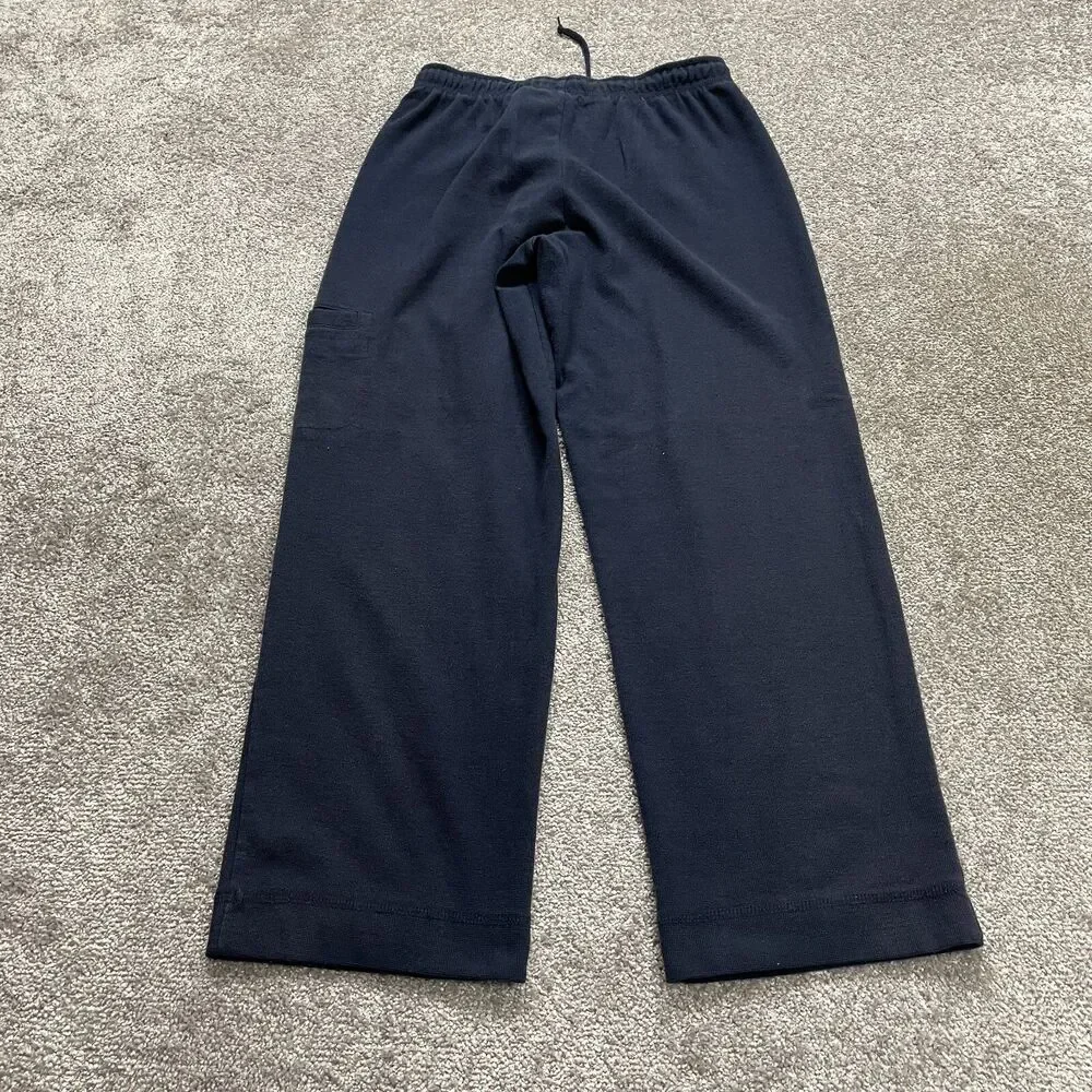 White Stag Sweatpants Womens Small 4/6 Navy Blue Lounge Casual Soft Ladies 28x28